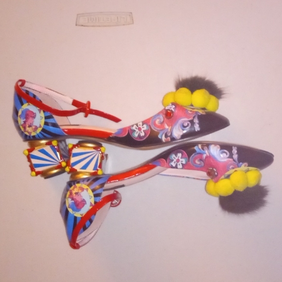 High-End Custom COLORFUL heels unique! Shoes must go! Offers welcomed - Picture 11 of 12